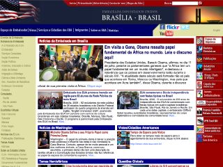 Thumbnail do site Embaixada dos Estados Unidos no Brasil