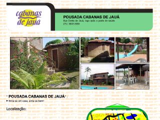 Thumbnail do site Pousada Cabanas de Jauá