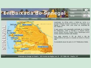 Thumbnail do site Embaixada do Senegal no Brasil