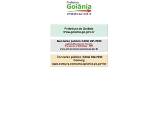 Thumbnail do site Prefeitura Municipal de Goinia