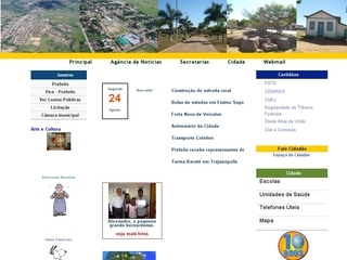 Thumbnail do site Prefeitura Municipal de Padre Bernardo