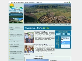 Thumbnail do site Prefeitura Municipal de Alvorada do Norte