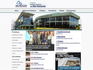 Thumbnail do site Prefeitura Municipal de Alto Horizonte