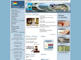 Thumbnail do site Prefeitura Municipal de Oriximin