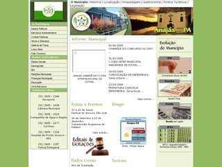 Thumbnail do site Prefeitura Municipal de Anajs