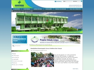 Thumbnail do site Prefeitura Municipal de Ananindeua