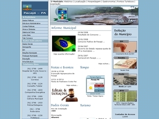 Thumbnail do site Prefeitura Municipal de Pacaj