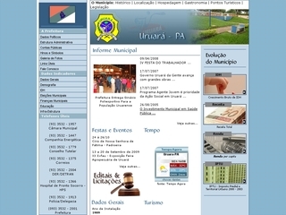 Thumbnail do site Prefeitura Municipal de Uruar