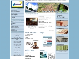 Thumbnail do site Prefeitura Municipal de Camocim de So Flix