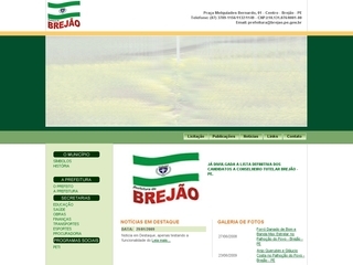 Thumbnail do site Prefeitura Municipal de Brejo