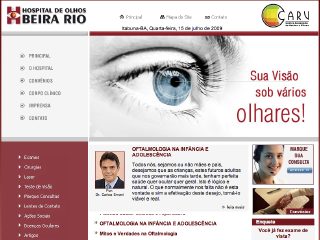 Thumbnail do site Hospital de Olhos Beira-Rio
