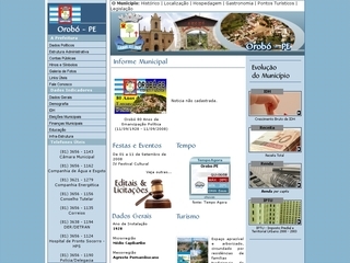 Thumbnail do site Prefeitura Municipal de Orob