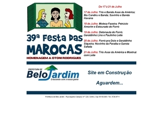 Thumbnail do site Prefeitura Municipal de Belo Jardim