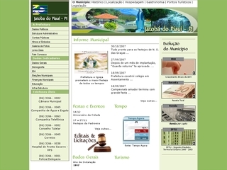 Thumbnail do site Prefeitura Municipal de Jatobá do Piauí