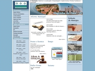 Thumbnail do site Prefeitura Municipal de Alagoinha do Piauí