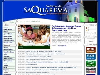 Thumbnail do site Prefeitura Municipal de Saquarema
