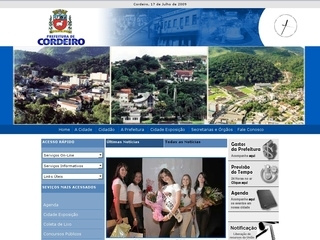 Thumbnail do site Prefeitura Municipal de Cordeiro
