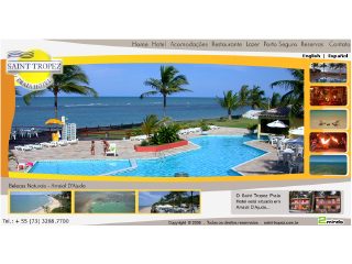 Thumbnail do site Saint Tropez Praia Hotel
