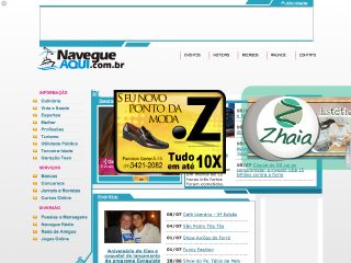 Thumbnail do site NavegueAqui.com.br - O Portal de Entretenimento do Sudoeste da Bahia