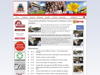 Thumbnail do site Prefeitura Municipal de Joinville