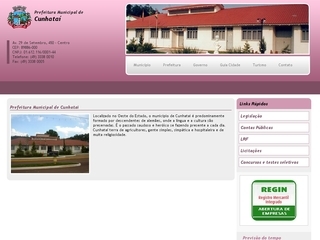 Thumbnail do site Prefeitura Municipal de Cunhata