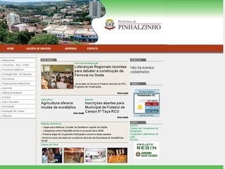 Thumbnail do site Prefeitura Municipal de Pinhalzinho