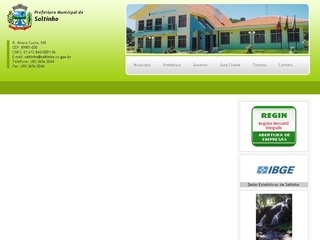 Thumbnail do site Prefeitura Municipal de Saltinho