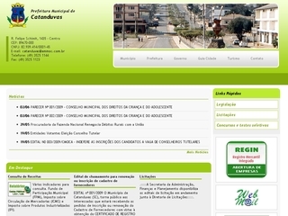 Thumbnail do site Prefeitura Municipal de Catanduvas