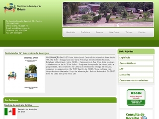 Thumbnail do site Prefeitura Municipal de Ibiam