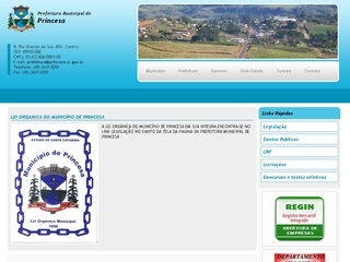 Thumbnail do site Prefeitura Municipal de Princesa