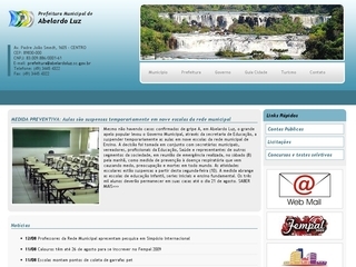 Thumbnail do site Prefeitura Municipal de Abelardo Luz