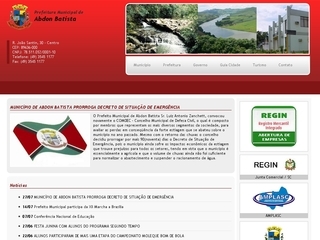 Thumbnail do site Prefeitura Municipal de Abdon Batista
