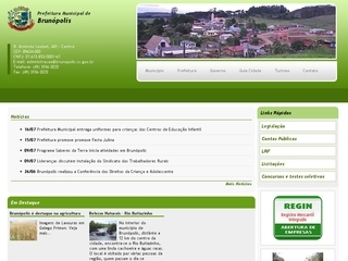 Thumbnail do site Prefeitura Municipal de Brunpolis