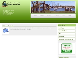 Thumbnail do site Prefeitura Municipal de Passo de Torres
