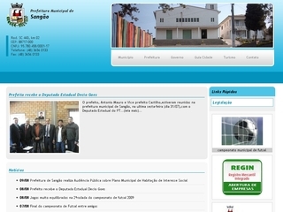 Thumbnail do site Prefeitura Municipal de Sango