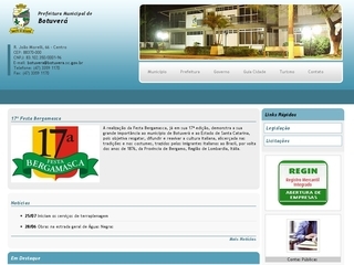 Thumbnail do site Prefeitura Municipal de Botuver