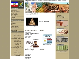 Thumbnail do site Prefeitura Municipal de Guaraa