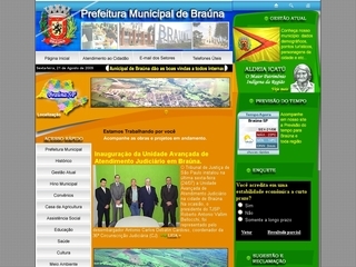 Thumbnail do site Prefeitura Municipal de Brana