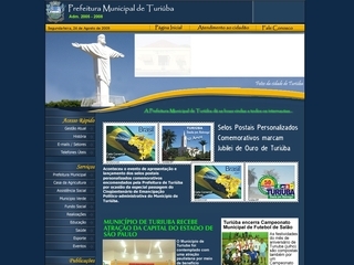 Thumbnail do site Prefeitura Municipal de Turiba