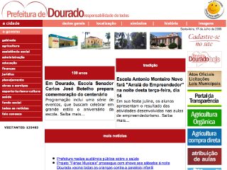 Thumbnail do site Prefeitura Municipal de Dourado