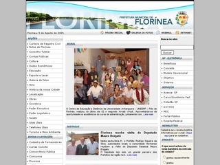 Thumbnail do site Prefeitura Municipal de Flornea