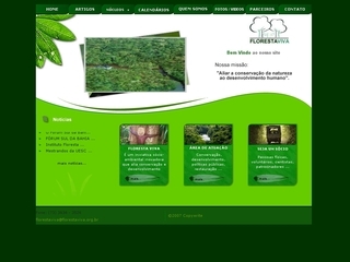 Thumbnail do site Instituto Floresta Viva
