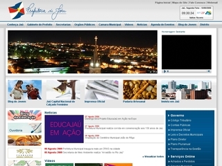 Thumbnail do site Prefeitura Municipal de Ja