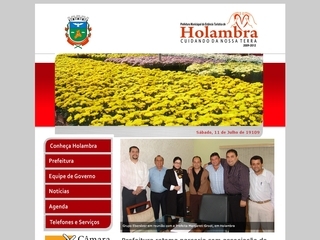 Thumbnail do site Prefeitura Municipal de Holambra