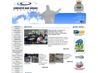 Thumbnail do site Prefeitura Municipal de Pedreira