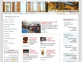 Thumbnail do site Prefeitura Municipal de Mogi Mirim