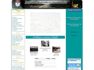 Thumbnail do site Prefeitura Municipal de Divinolndia