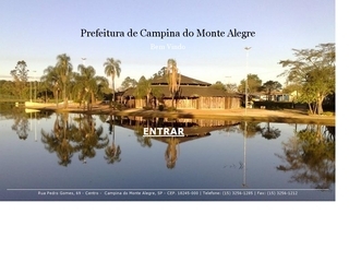 Thumbnail do site Prefeitura Municipal de Campina do Monte Alegre