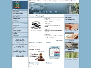 Thumbnail do site Prefeitura Municipal de Cesrio Lange