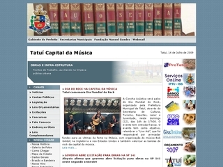 Thumbnail do site Prefeitura Municipal de Tatu